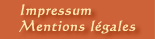 Impressum - Mentions l&eacute;gales